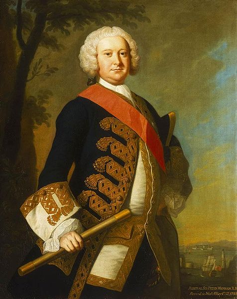 Portrait of Admiral Sir Peter Warren